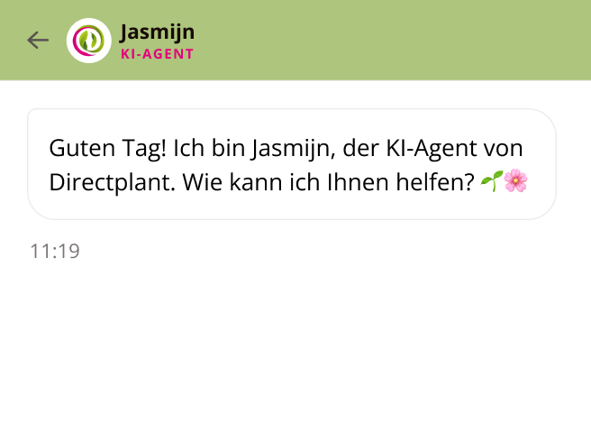 AI Agent Directplant.nl AI Agent Directplant.nl