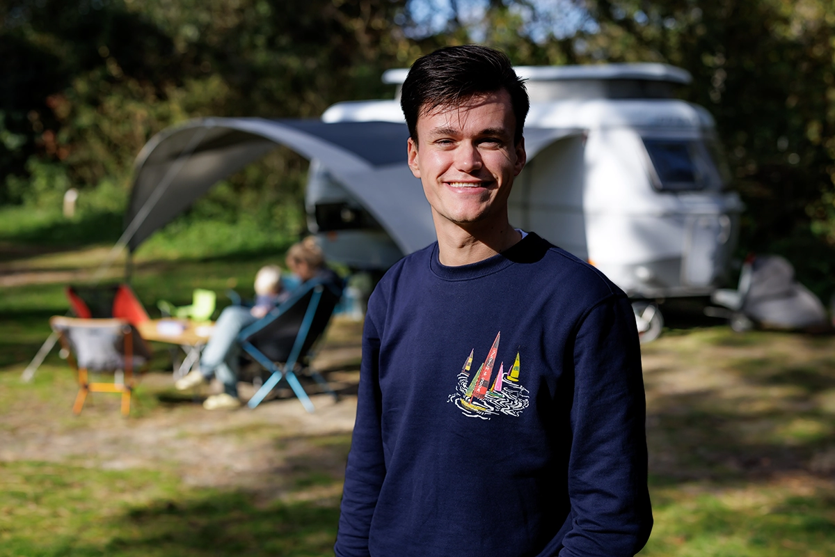 Medewerker van De Kennemer Duincampings