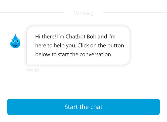 Chatbot Bob van MegaGroup