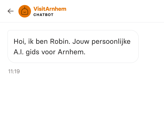 AI Agent toerisme Veluwe Arnhem Nijmegen