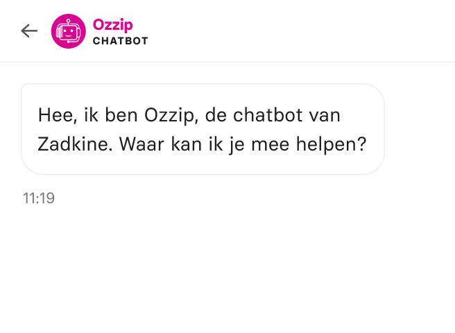 Chatbot Ozzip