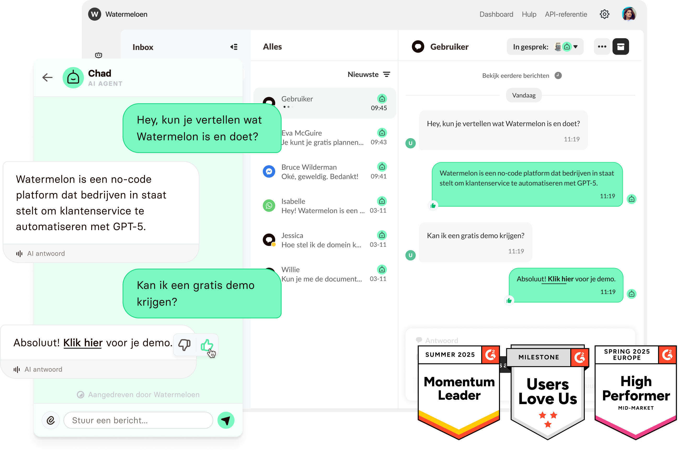 Illustratie van de AI Agent