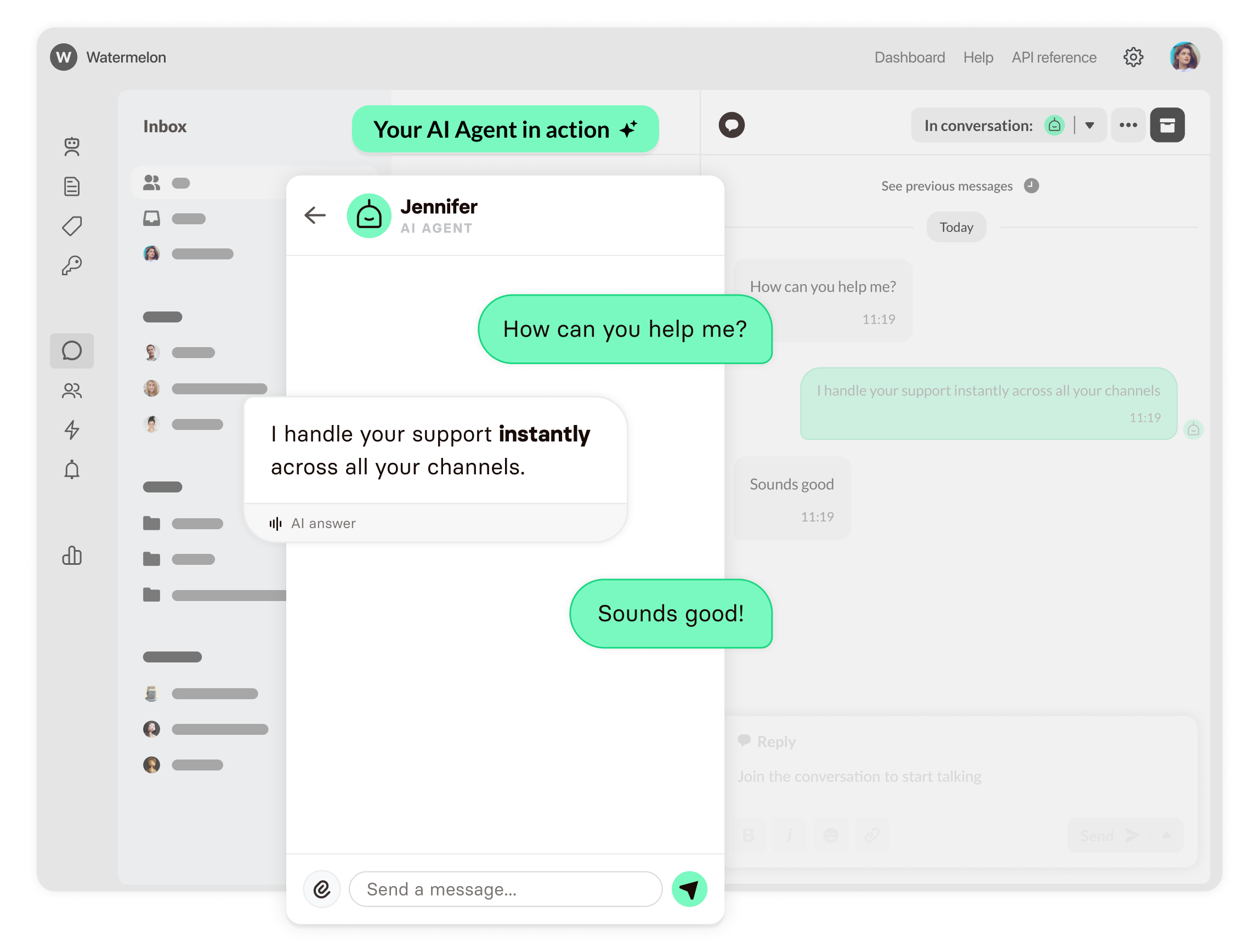 Illustration of the AI Agent