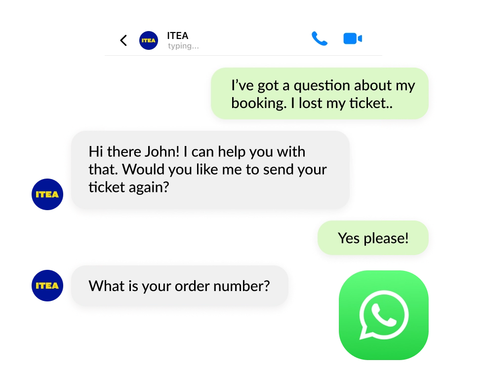 whatsapp customer service