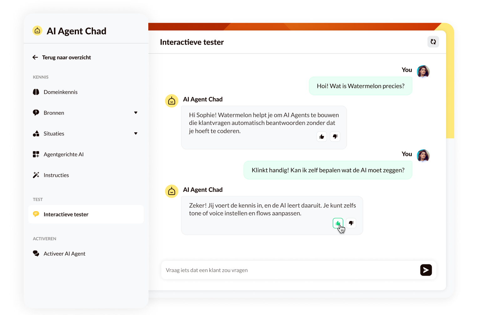 Watermelon AI Agent software