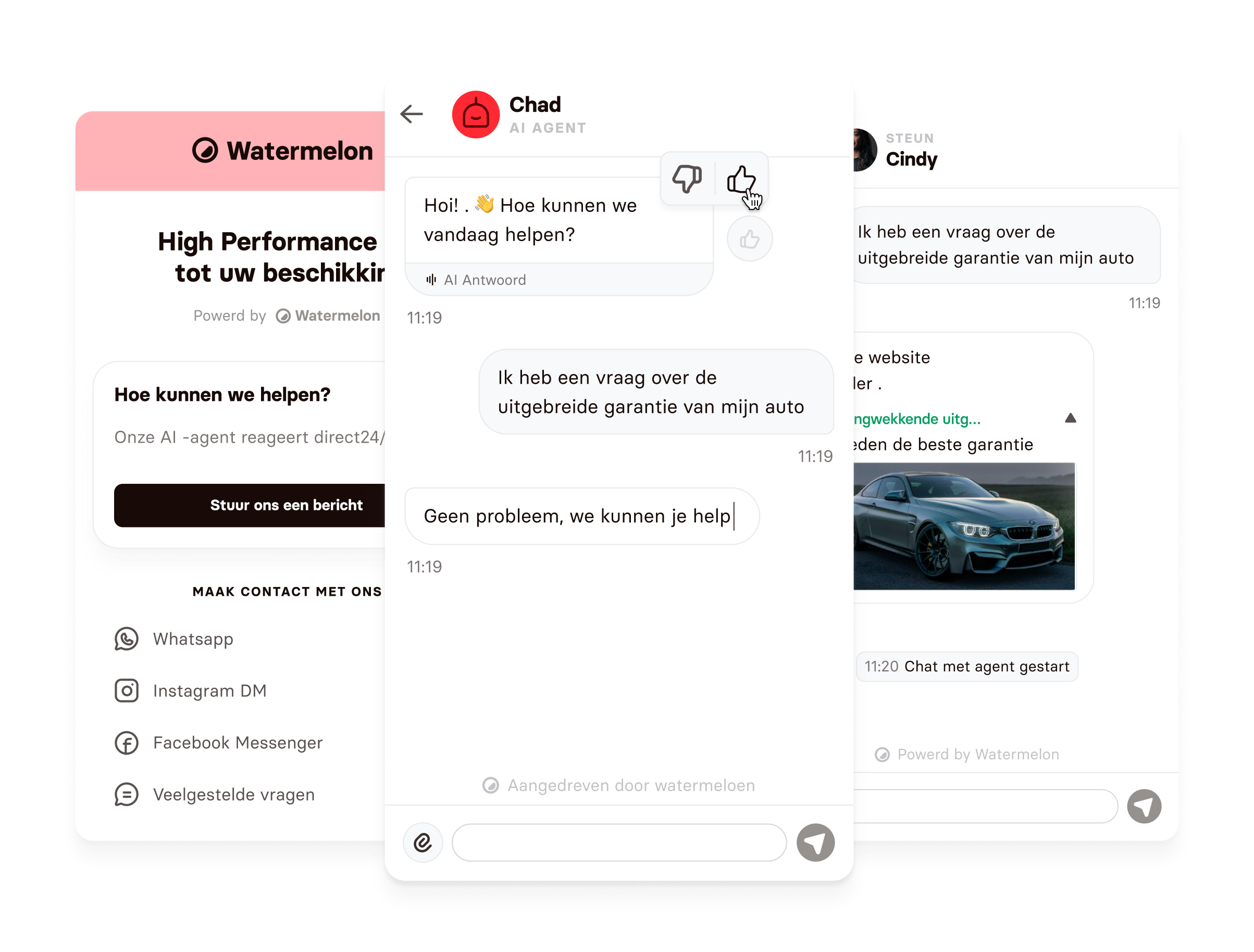 live chat watermelon
