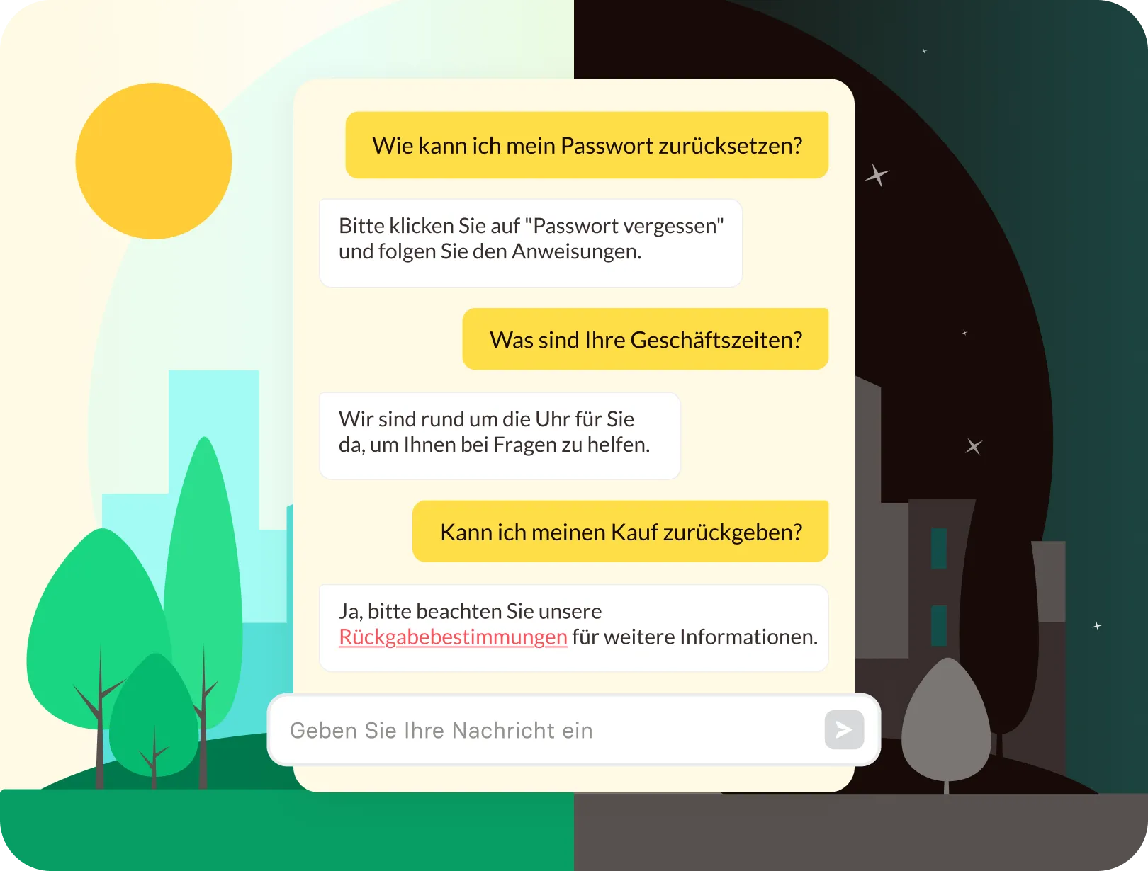 KI-Agent ist immer präsent